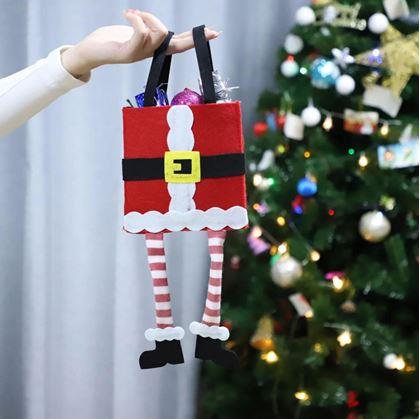 Obrázek z Vánoční dekorativní dárková taška - Santa