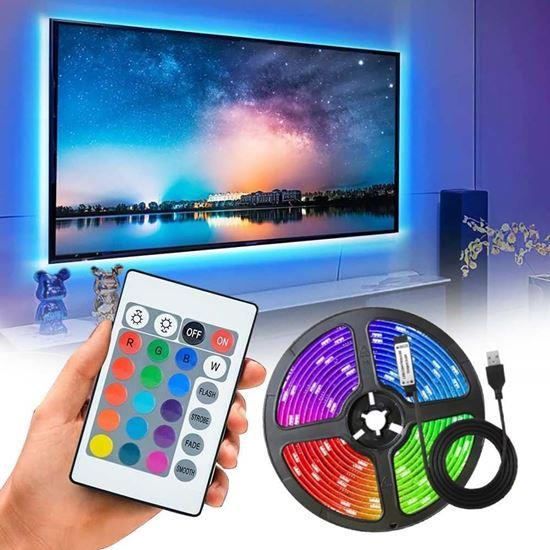 Obrázek z LED RGB pásek s ovladačem - 2 m