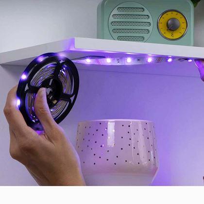 Obrázek z LED RGB pásek s ovladačem - 2 m