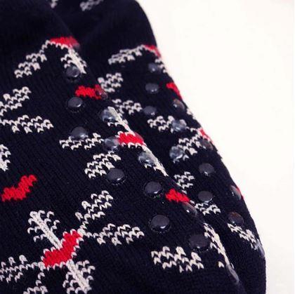 Obrázek z Vánoční hřejivé ponožky s kožíškem - zimní čas