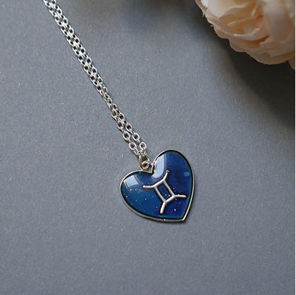 Obrázek z Řetízek s emocemi znamení zvěrokruhu - blíženci