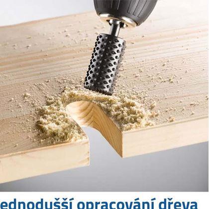 Obrázek z Rotační pilníky na broušení dřeva