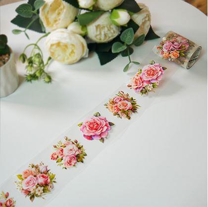 Obrázek z Dekorační samolepky - růže