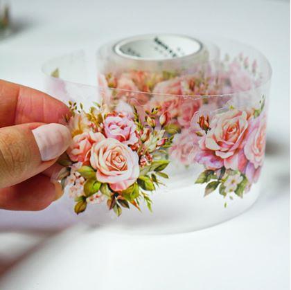 Obrázek z Dekorační samolepky - růže