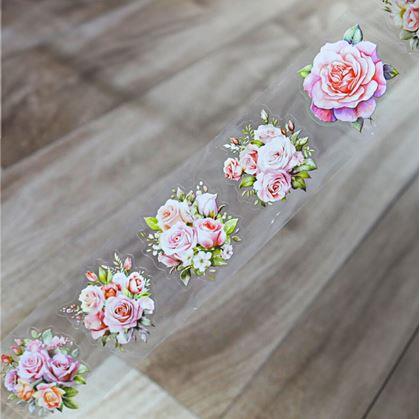 Obrázek z Dekorační samolepky - růže