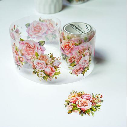 Obrázek z Dekorační samolepky - růže