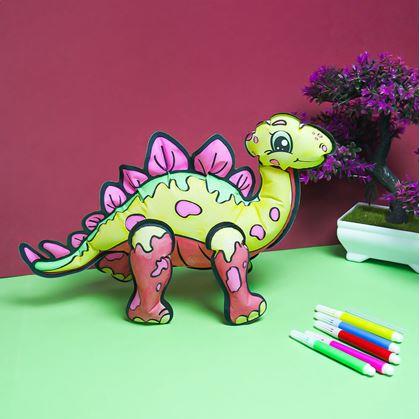 Obrázek z Nafukovací omalovánka - Stegosaurus