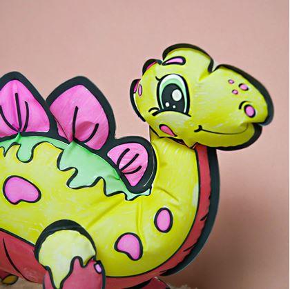 Obrázek z Nafukovací omalovánka - Stegosaurus