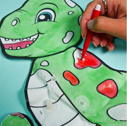 Obrázek z Nafukovací omalovánka - T-Rex