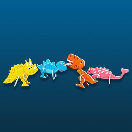 Obrázek z 3D puzzle dinosauři