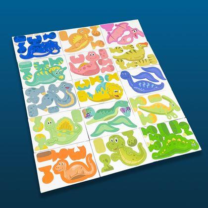 Obrázek z 3D puzzle dinosauři