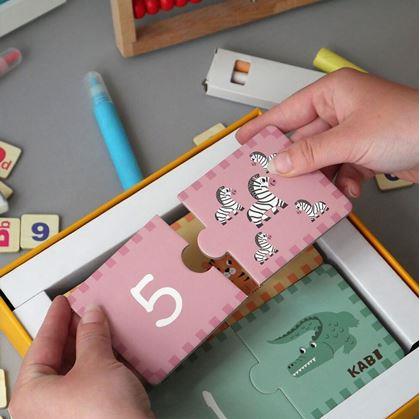 Obrázek z Vzdělávací puzzle - počítání 20 dílků