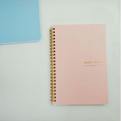 Obrázek z Nedatovaný motivační diář - růžový