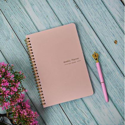 Obrázek z Nedatovaný motivační diář - růžový