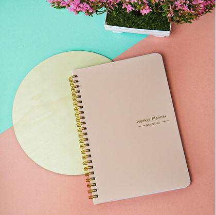 Obrázek z Nedatovaný motivační diář - růžový