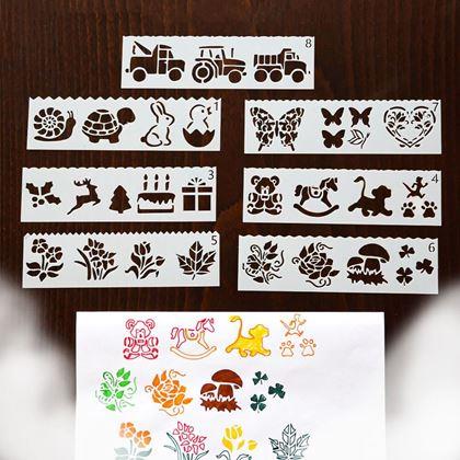 Obrázek z Sada šablon na malování 27 obrázků