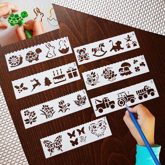 Obrázek z Sada šablon na malování 27 obrázků