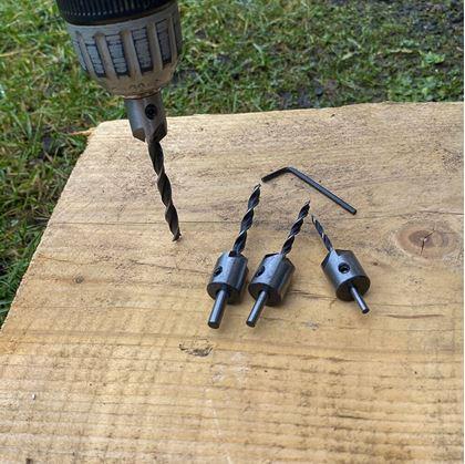 Obrázek z Sada vrtáků se záhlubníkem 4 ks