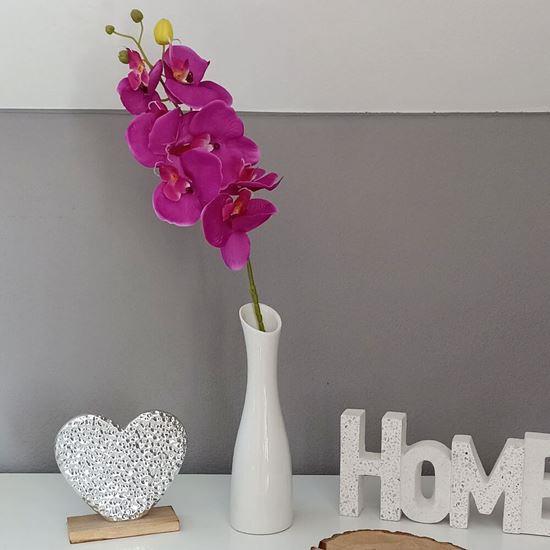 Obrázek z Umělé květiny orchidej - tmavě růžová