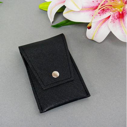 Obrázek z Sada pinzet 4 ks v pouzdru - černá