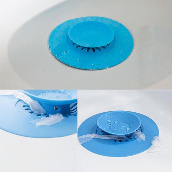 Obrázek z Silikonové sítko a zátka do dřezu