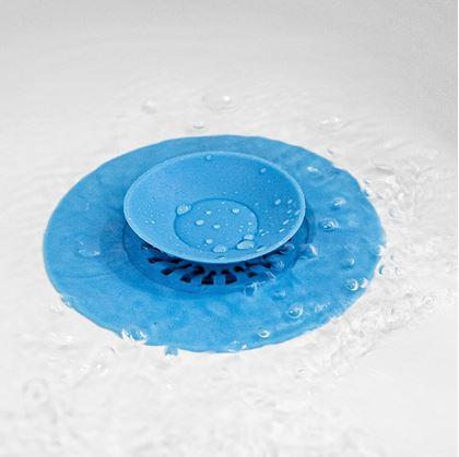 Obrázek z Silikonové sítko a zátka do dřezu