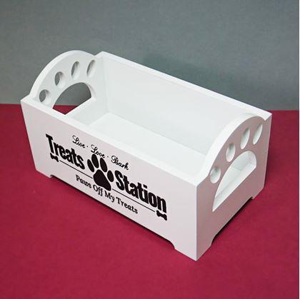 Obrázek z Zásobník se 2 nádobami na psí pamlsky