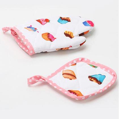 Obrázek z Dětská pekařská sada s nádobím a zástěrou 