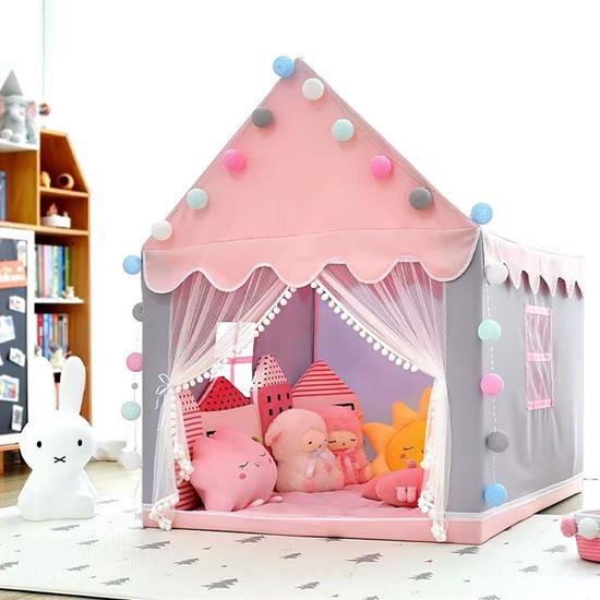 Obrázek z Dětský stan do pokojíčku - růžový