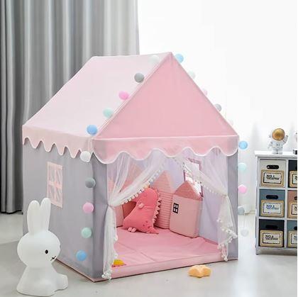 Obrázek z Dětský stan do pokojíčku - růžový