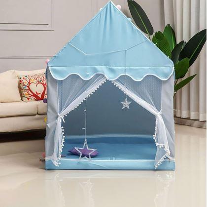 Obrázek z Dětský stan do pokojíčku - modrý