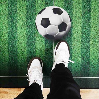 Obrázek z Fotbalový koberec 80x50 cm