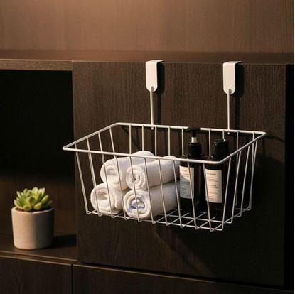 Obrázek Kovový závěsný košík na dvířka