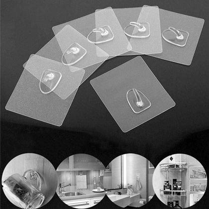 Obrázek z Přilnavé háčky do domácnosti 10 ks