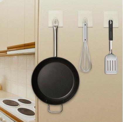 Obrázek z Přilnavé háčky do domácnosti 10 ks