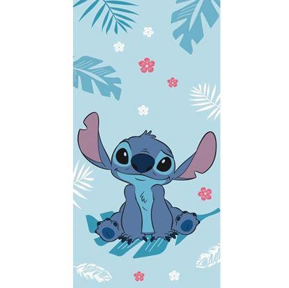 Obrázek Dětská froté osuška Lilo a Stitch Blue 70x140 cm