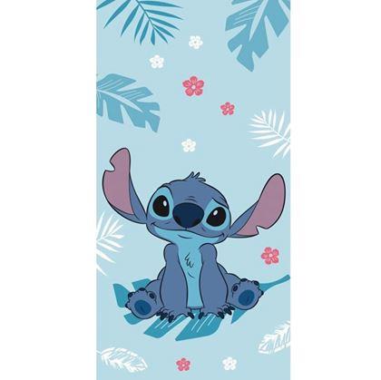 Obrázek z Dětská froté osuška Lilo a Stitch Blue 70x140 cm