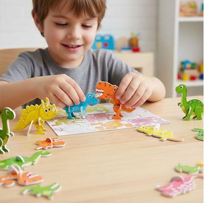 Obrázek 3D puzzle dinosauři 25 ks