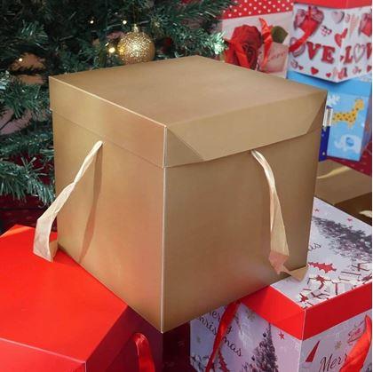Obrázek z Dárková krabička 22 cm - červená
