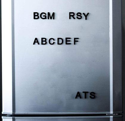 Obrázek z Magnetická písmena na lednici