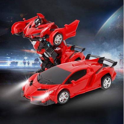 Obrázek z RC Sportovní transformující se autíčko na dálkové ovládání - červené