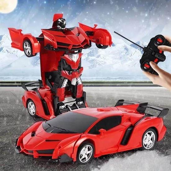 Obrázek z RC Sportovní transformující se autíčko na dálkové ovládání - červené
