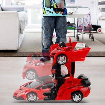 Obrázek z RC Sportovní transformující se autíčko na dálkové ovládání - červené