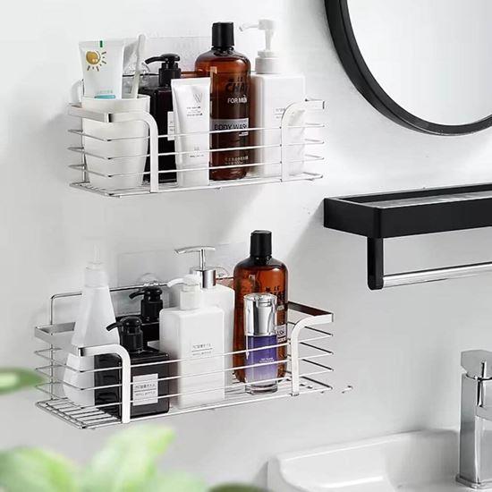 Obrázek z Nalepovací nerezová polička do sprchy