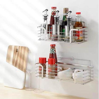 Obrázek z Nalepovací nerezová polička do sprchy