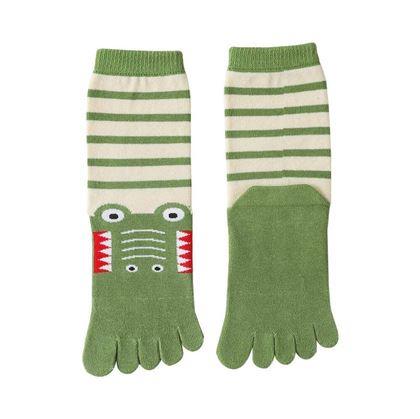 Obrázek z Dětské prstové ponožky - vel. 19-24 cm - krokodýl