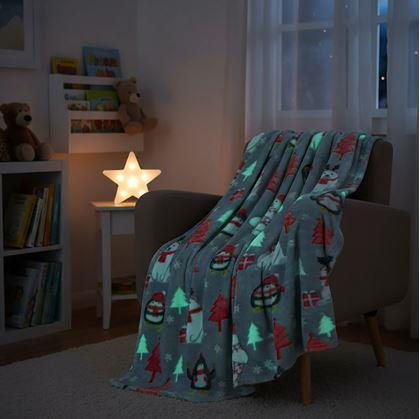 Obrázek z Vánoční svítící deka