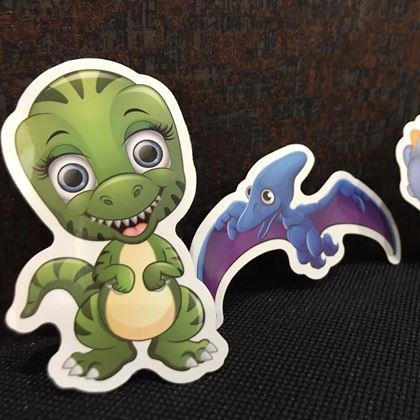 Obrázek z Dětské samolepky - dinosauři