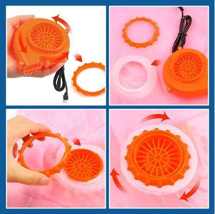 Obrázek z Nafukovací kostým - jednorožec