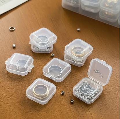 Obrázek 5 ks Mini úložná krabička 3,5 x 3,5 cm